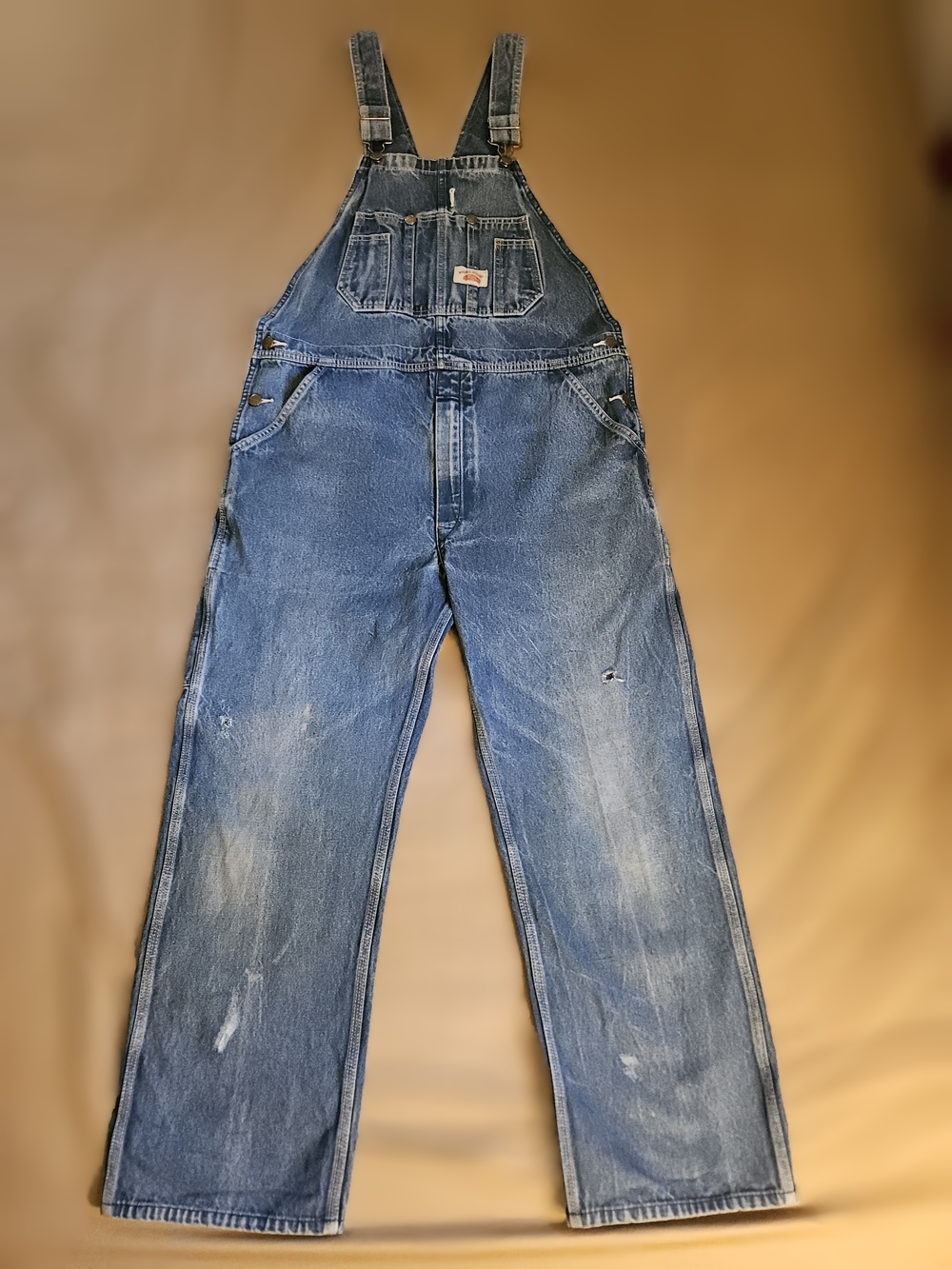 Round House Blue Denim Overalls